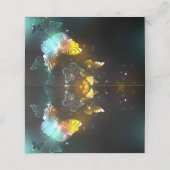 明るい蝶と夜の蝶 プレイスカード (外部開封)