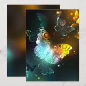 明るい蝶と夜の蝶 プログラム (正面/裏面)