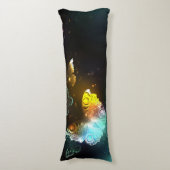 明るい蝶と夜の蝶 ボディピロー (正面縦)