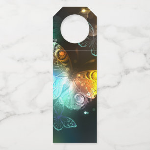 明るい蝶と夜の蝶 ボトルネックタグ