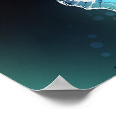 明るい蝶と夜の蝶 ポスター (角)