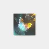 明るい蝶と夜の蝶 ポストイット (正面)