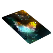 明るい蝶と夜の蝶 マグネット (右側)