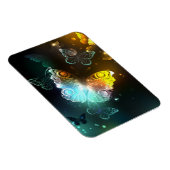 明るい蝶と夜の蝶 マグネット (右側)