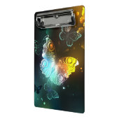 明るい蝶と夜の蝶 ミニクリップボード (アングル2)