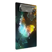 明るい蝶と夜の蝶 ミニクリップボード (アングル)