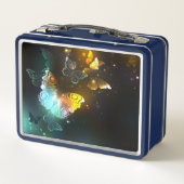 明るい蝶と夜の蝶 メタルランチボックス (裏面)