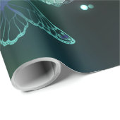 明るい蝶と夜の蝶 ラッピングペーパー (ロールコーナー)