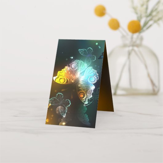 明るい蝶と夜の蝶 ロイヤリティカード (裏面)