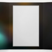 明るい蝶と夜の蝶 三つ折りクリスマスカード (内部中)