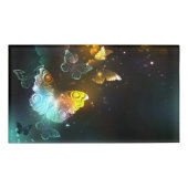 明るい蝶と夜の蝶 名札 (正面)