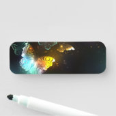 明るい蝶と夜の蝶 名札 (インサイチュ)