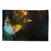 明るい蝶と夜の蝶 枕カバー (裏面-左)