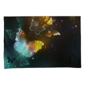 明るい蝶と夜の蝶 枕カバー (正面右)