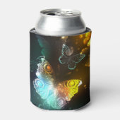 明るい蝶と夜の蝶 缶クーラー (缶正面)