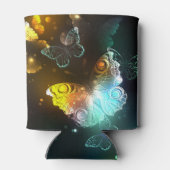 明るい蝶と夜の蝶 缶クーラー (裏面)