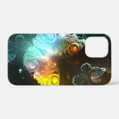 明るい蝶と夜の蝶 Case-Mate iPhoneケース (裏面 (横))