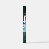 明るい蝶と夜の蝶 iPhoneケース (右側面)