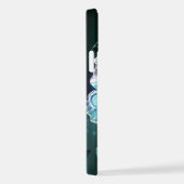 明るい蝶と夜の蝶 iPhoneケース (右側面)