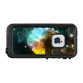 明るい蝶と夜の蝶 LifeProof iPhoneケース (裏面横)
