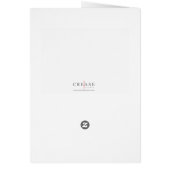 明るい誕生日グリーティングカード (裏面)