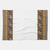 明るい象のキッチンタオル キッチンタオル (横)