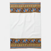 明るい象のキッチンタオル キッチンタオル (縦)