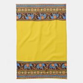 明るい象のキッチンタオル キッチンタオル (縦)