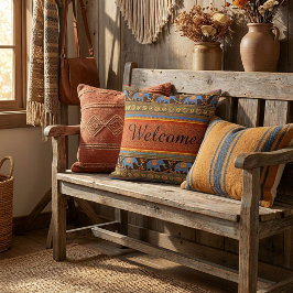 明るい象のパーソナライズされたスローピロー クッション