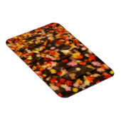 明るい赤い黄色の秋のカエデ葉ル マグネット (右側)