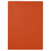 明るい赤の夕日 クリップボード (裏面)