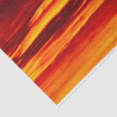 明るい赤の夕日 薄葉紙 (詳細)