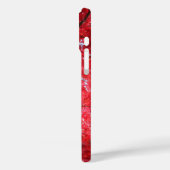 明るい赤の日本のもみじ木 Case-Mate iPhoneケース (裏面 / 左)