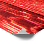 明るい赤の木製の壁の板のテクスチャ。木のテクスチャw ポスター (角)