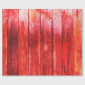 明るい赤の木製の壁の板のテクスチャ。木目テクスチャw ラッピングペーパー (フラット)