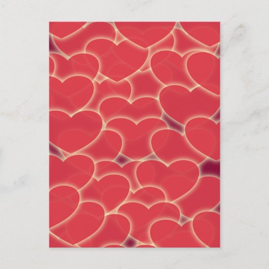 明るい赤の欲望 ポストカード (正面)