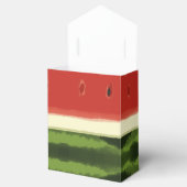 明るい赤の水の色のスイカのテントの好意ボックス フェイバーボックス (オープン)