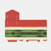 明るい赤の水の色のスイカのテントの好意ボックス フェイバーボックス (折り畳みなし)