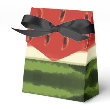 明るい赤の水の色のスイカのテントの好意ボックス