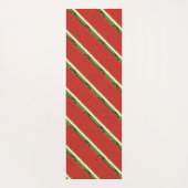 明るい赤の水の色のスイカのヨガマット ヨガマット (裏面)