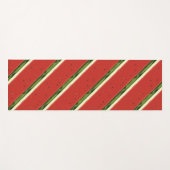 明るい赤の水の色のスイカのヨガマット ヨガマット (正面(横))