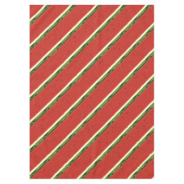 明るい赤の水の色スイカのテーブルクロス テーブルクロス