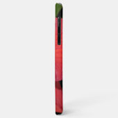 明るい赤の蘭 Case-Mate iPhoneケース (裏面/左)