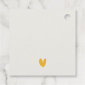 明るい赤イエローディガーキッズ任意の年齢誕生日 フェイバータグ (裏面)