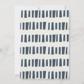 明るい赤イエローディガーキッズ任意の年齢誕生日 招待状 (裏面)