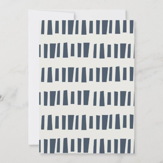 明るい赤イエローディガーキッズ任意の年齢誕生日 招待状 (裏面)