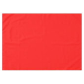 明るい赤無地の色 テーブルクロス (正面(横))