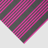 明るい赤紫色と木炭ストライプ五型 薄葉紙 (詳細)
