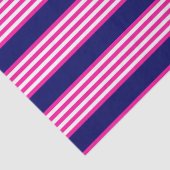 明るい赤紫色と白ストライプい5色の青 薄葉紙 (詳細)