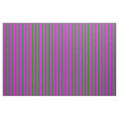 明るい赤紫色と緑の線/パターストライプのン ファブリック (ヤード)